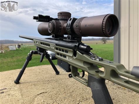Short action customs - Short Action Customs primarily builds precision rifles that are purpose-built for long range work, so Mark has a long-distance range right there at his shop where they prove each rifle, which made measuring the results at distance easy. Collecting the data at long range helps eliminate the theories guys might …
